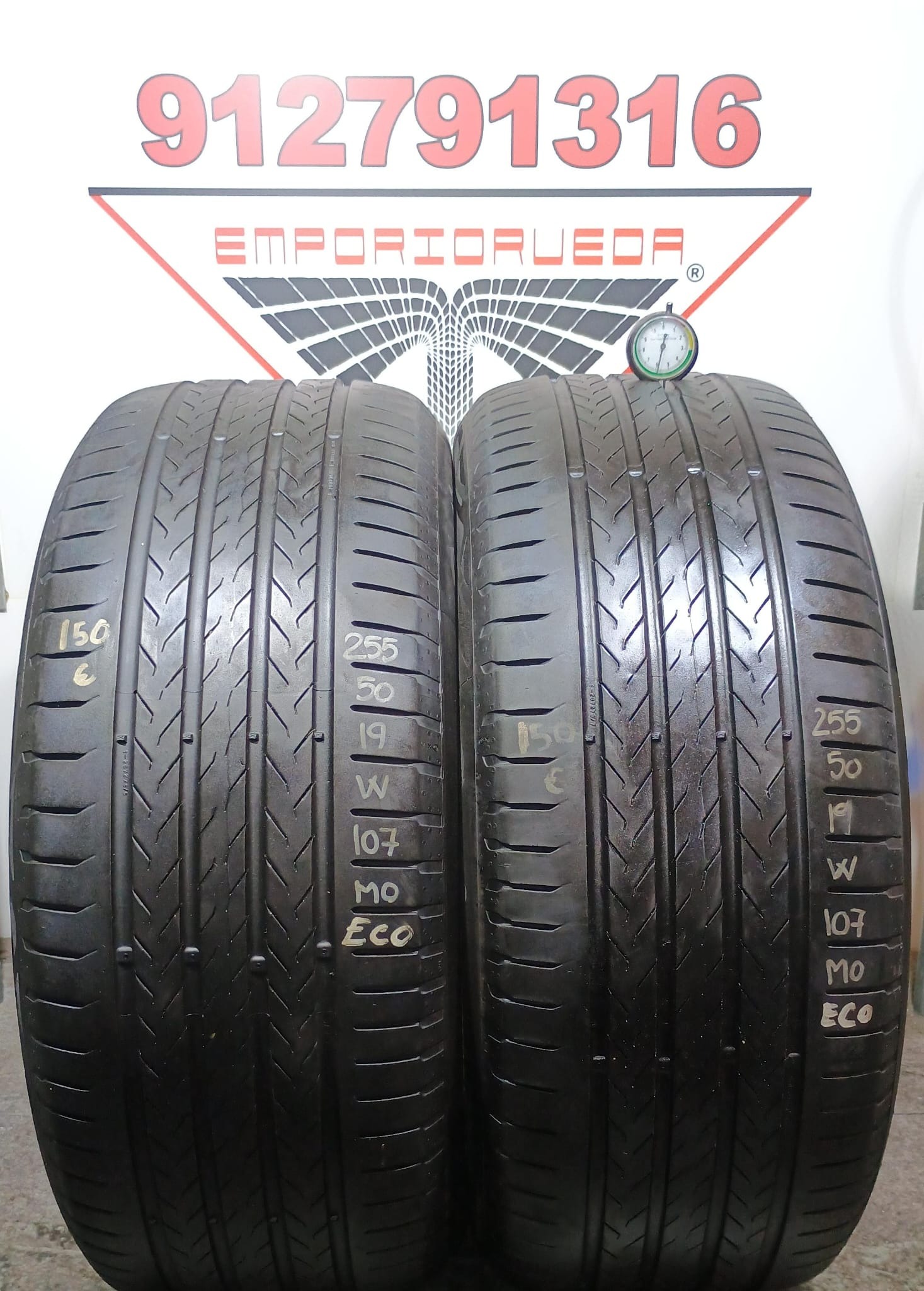 CONTINENTAL ECOCONTACT 6 USADO  255/50 R19 107 W